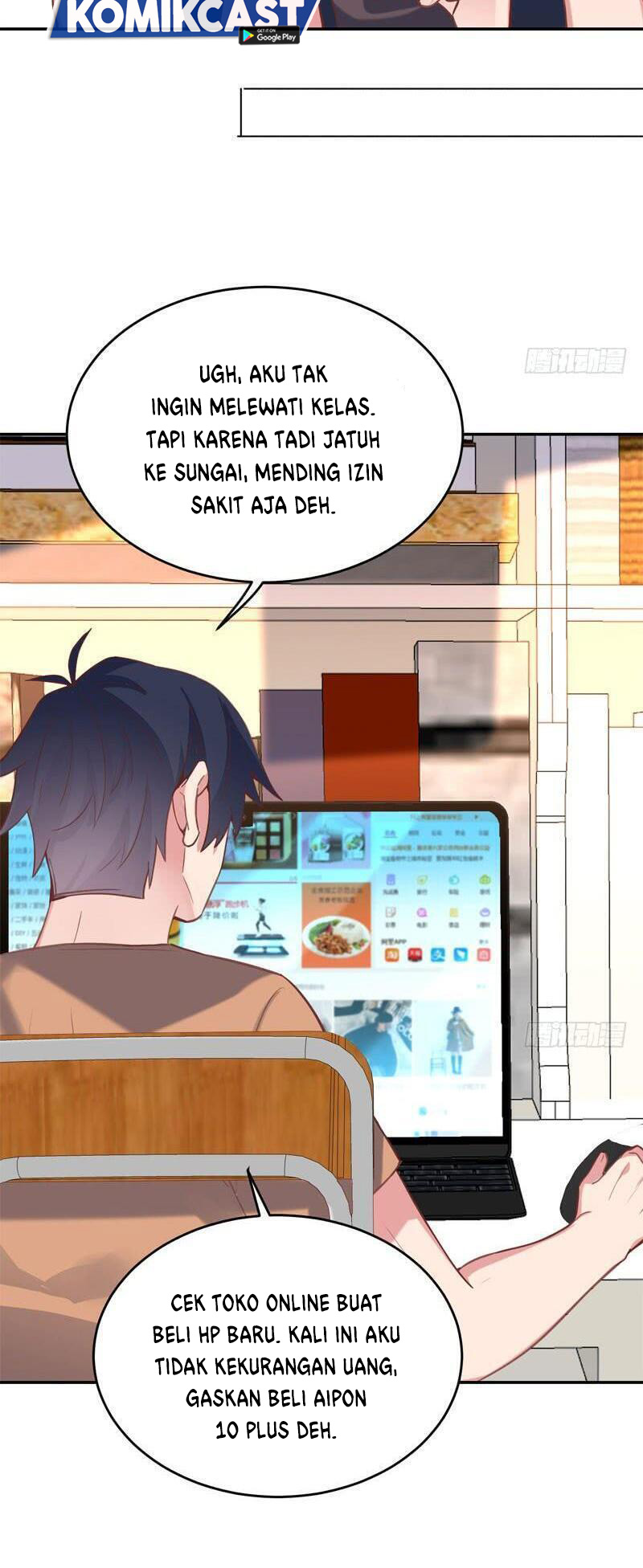 Carrying The Goddess Along Chapter 54 Gambar 16